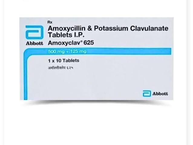 Amoxicillin + Clavulanic Acid 625 mg (Amoxyclav)