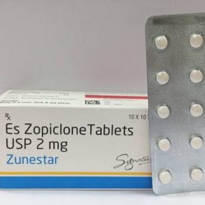 EsZopiclone (Zunestar 2 mg)